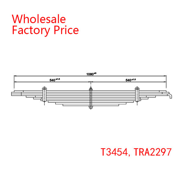 T3454, TRA2297 Trailer Reyco Rear Leaf Spring Wholesale
