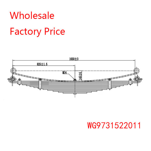 WG9731522011 For Leaf Spring Wholesale